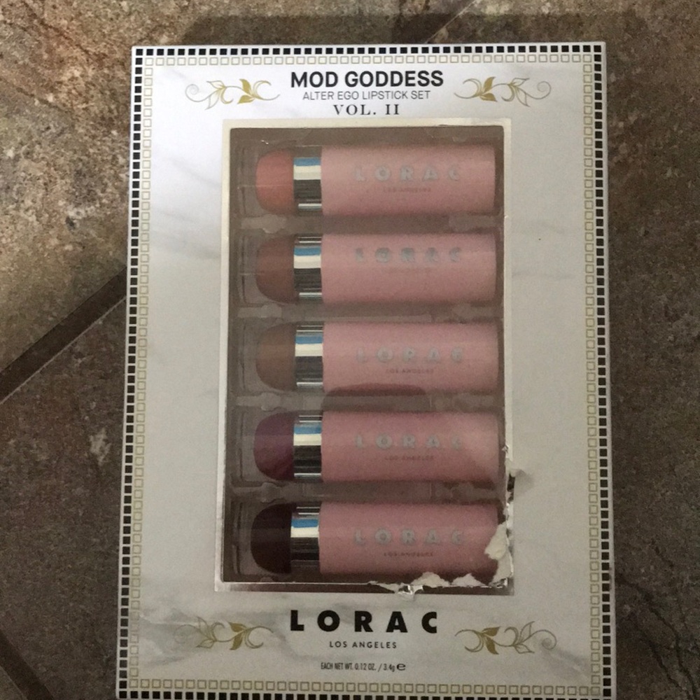 LORAC Mod Goddess lipstick set